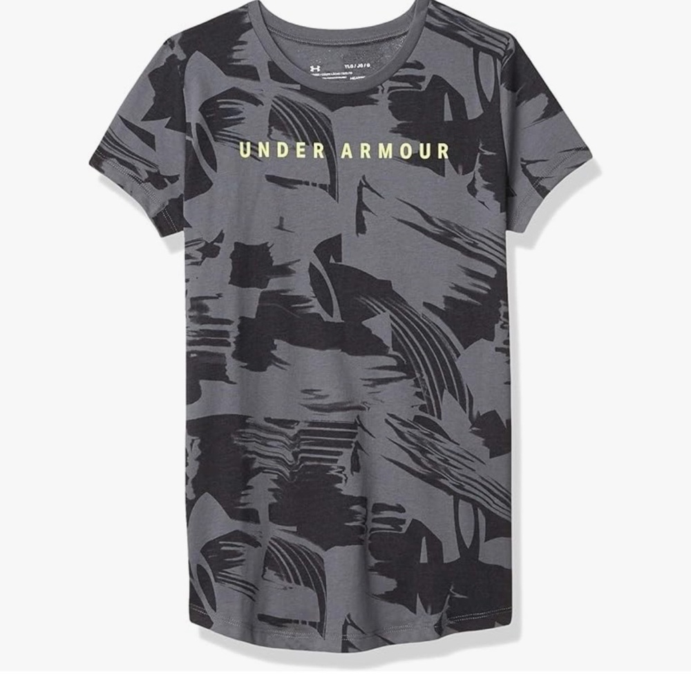 Gray Youth T-Shirt by UNDER ARMOUR - Graphic Design